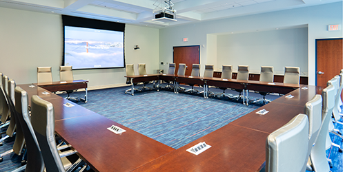 William H. Jones Center — Board Room Interior