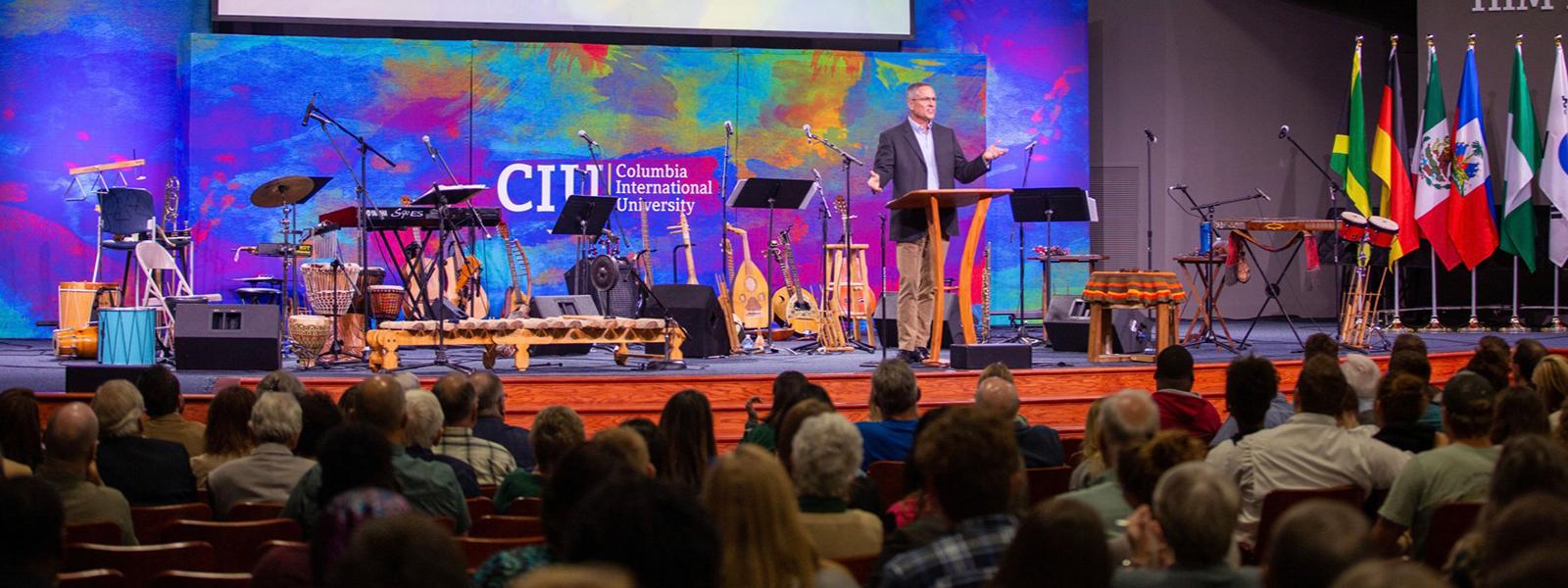 CIU alumnus Steve Richardson of the mission agency Pioneers: "Your life is a unique strategy of God that is unfolding in history."