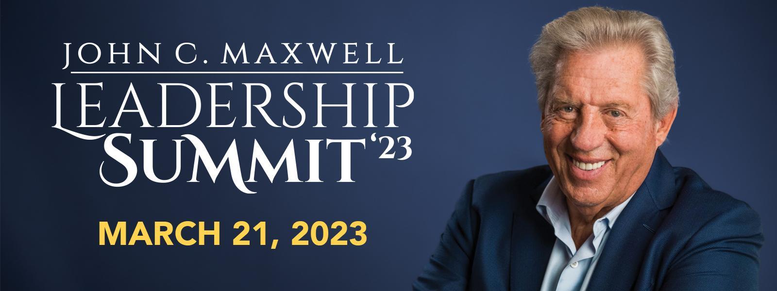 Register for the Leadership Summit at CIU.edu/Maxwell.