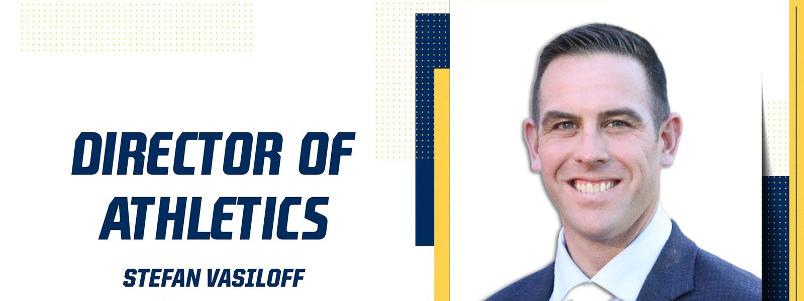 Stefan Vasiloff previously served as CIU's assistant athletic director for game day operations and facilities, and most recently, provided leadership as interim athletics director. 