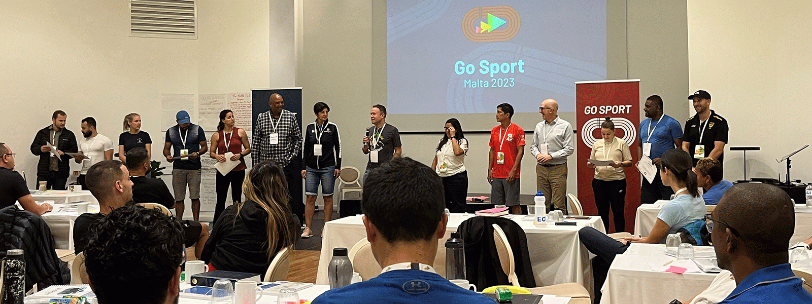 The Go Sport conference in Malta. 