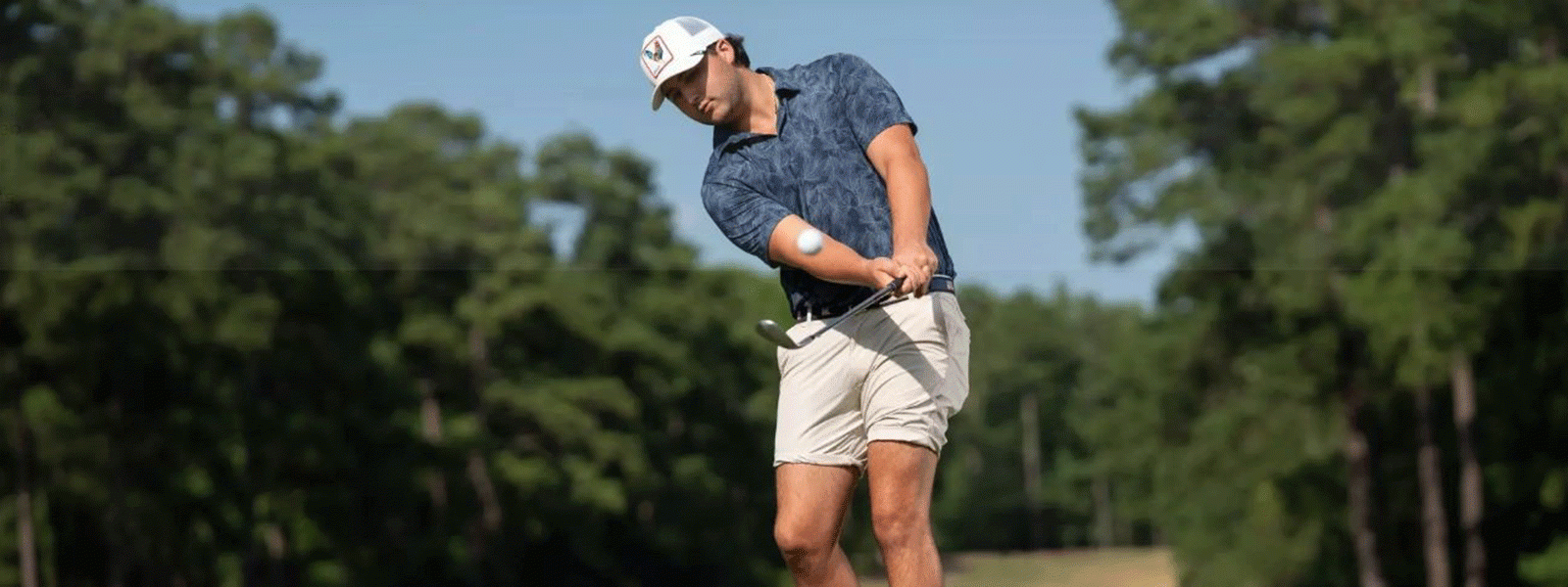 The Rams’ Andrew Haarlow took home the title of individual champion, shooting a career-best 68 in round two for a 36-hole mark of 140. 