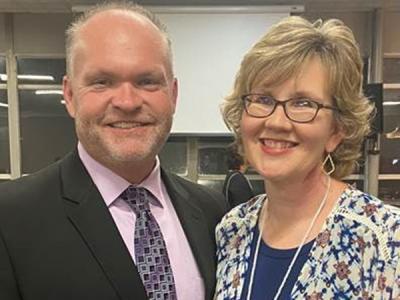 New CIU Dean of Students Philip Ritchey and his wife Stephanie (Photo provided) 