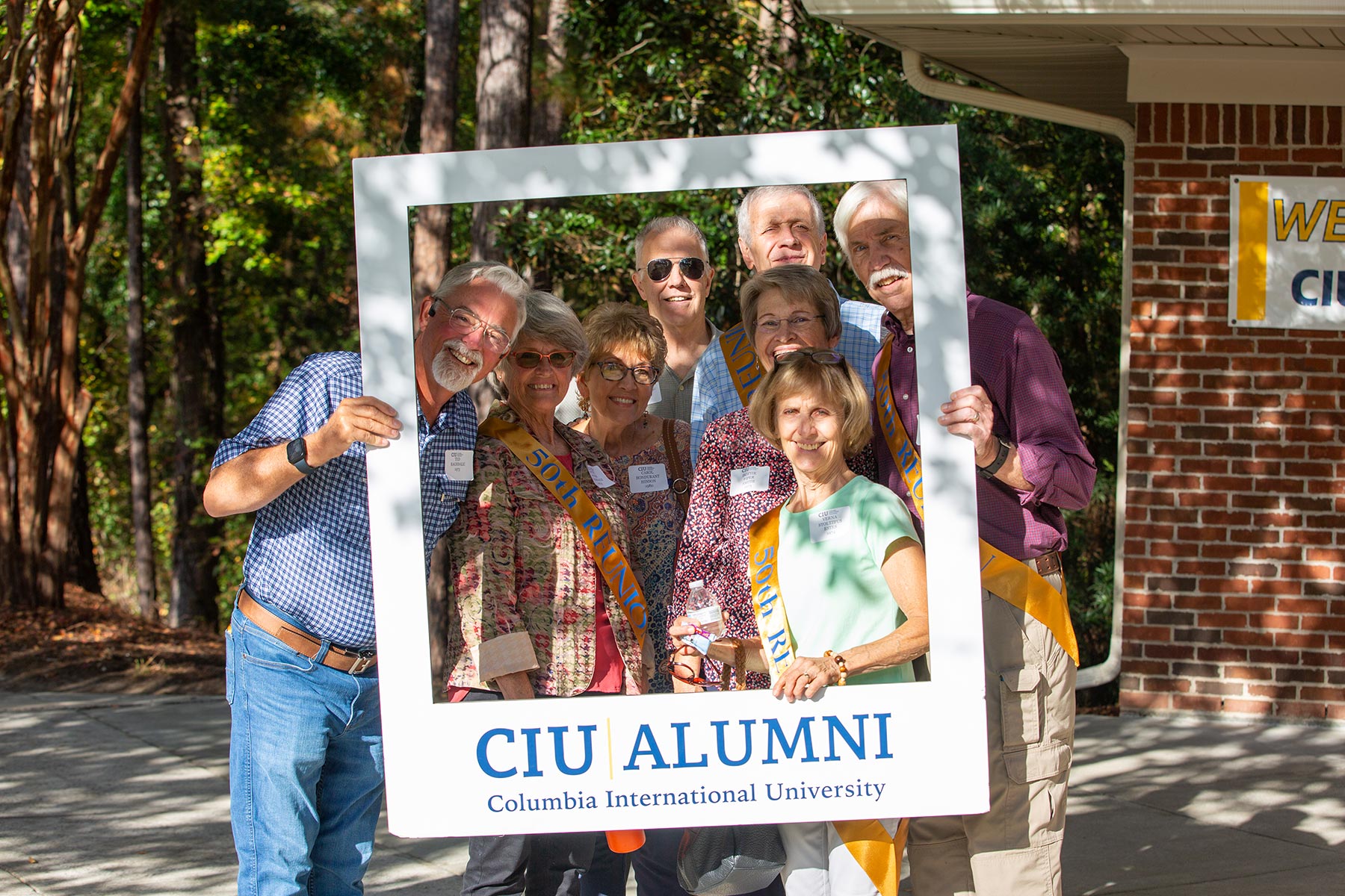 Alumni at Homecoming