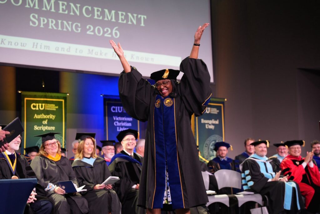 Graduate at Commencement