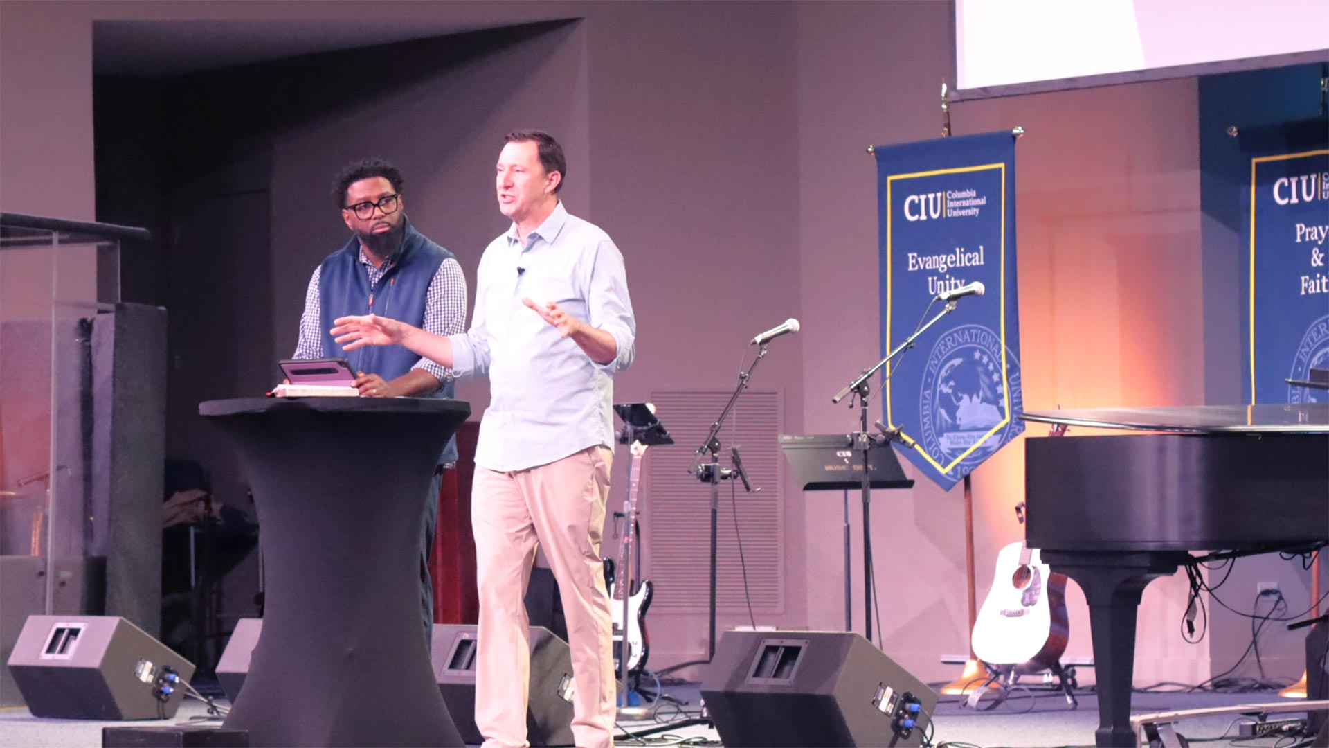 Dr. Malcom Walls and Dr. Jeff Philpott