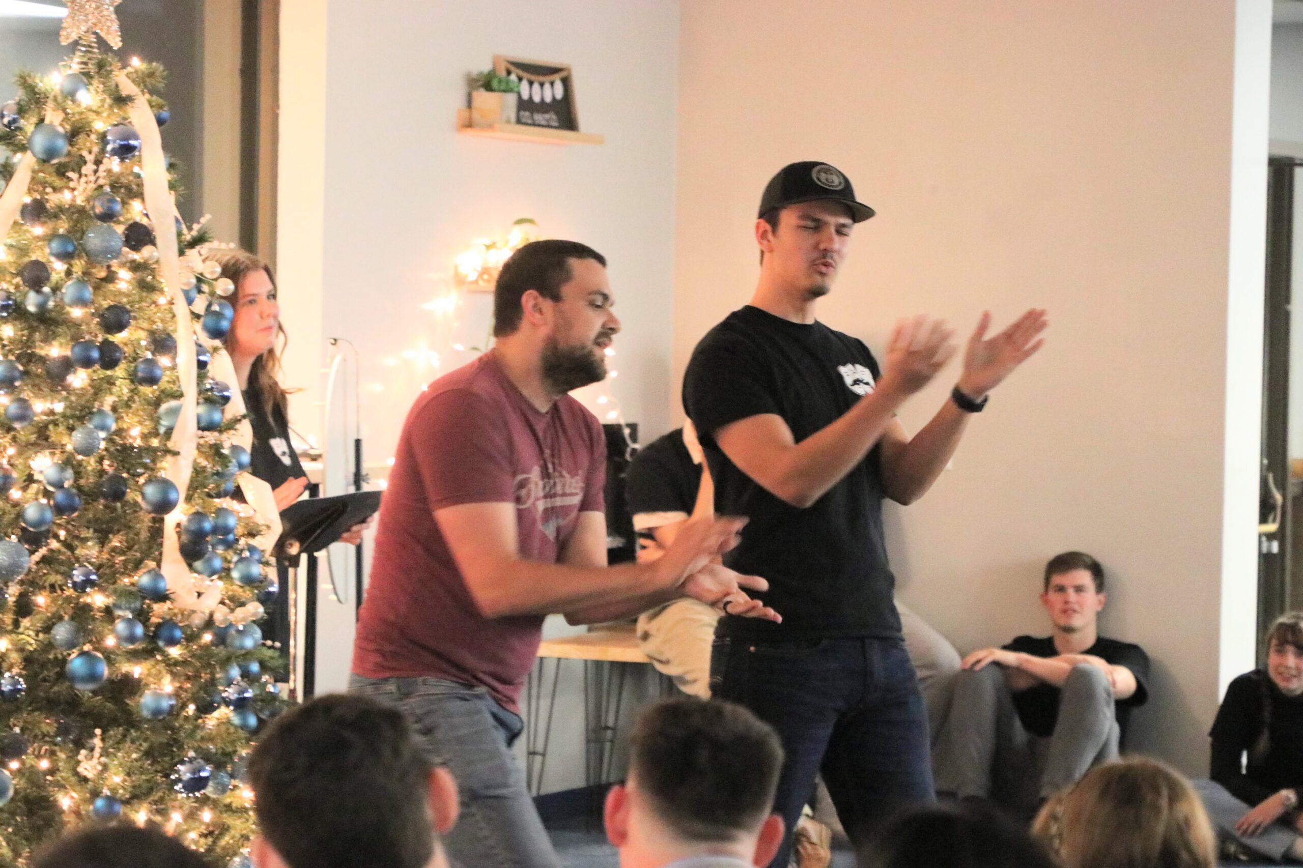 Christmas – improv Student perform Christmas improv