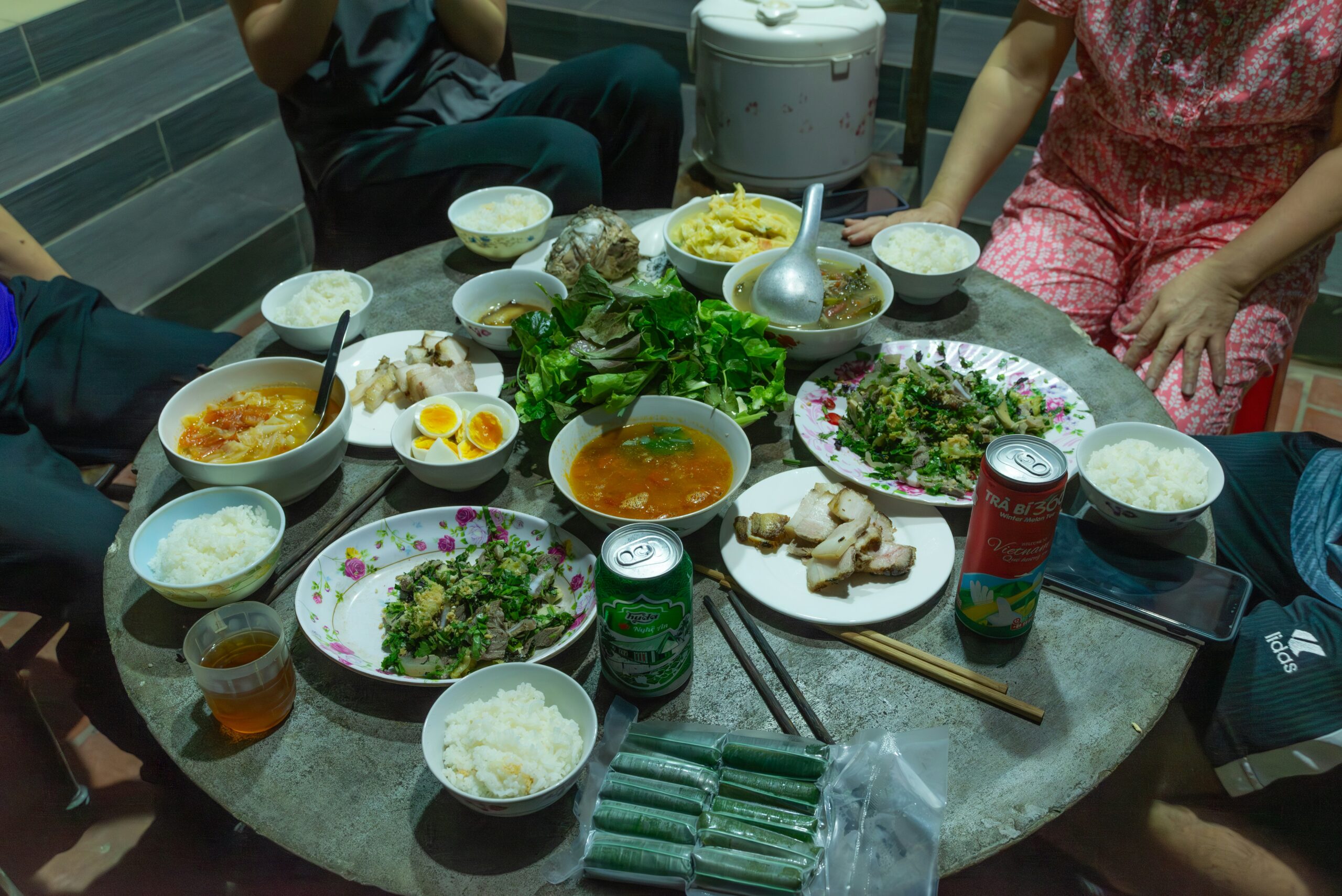 International food dinner